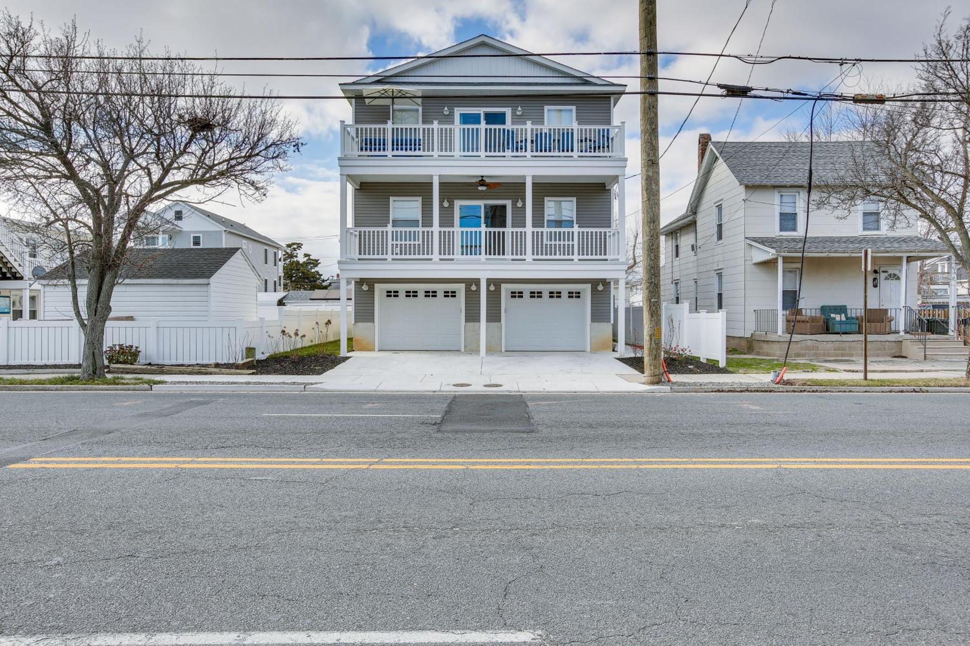 Spacious Wildwood Condo Walk To Beach! Экстерьер фото