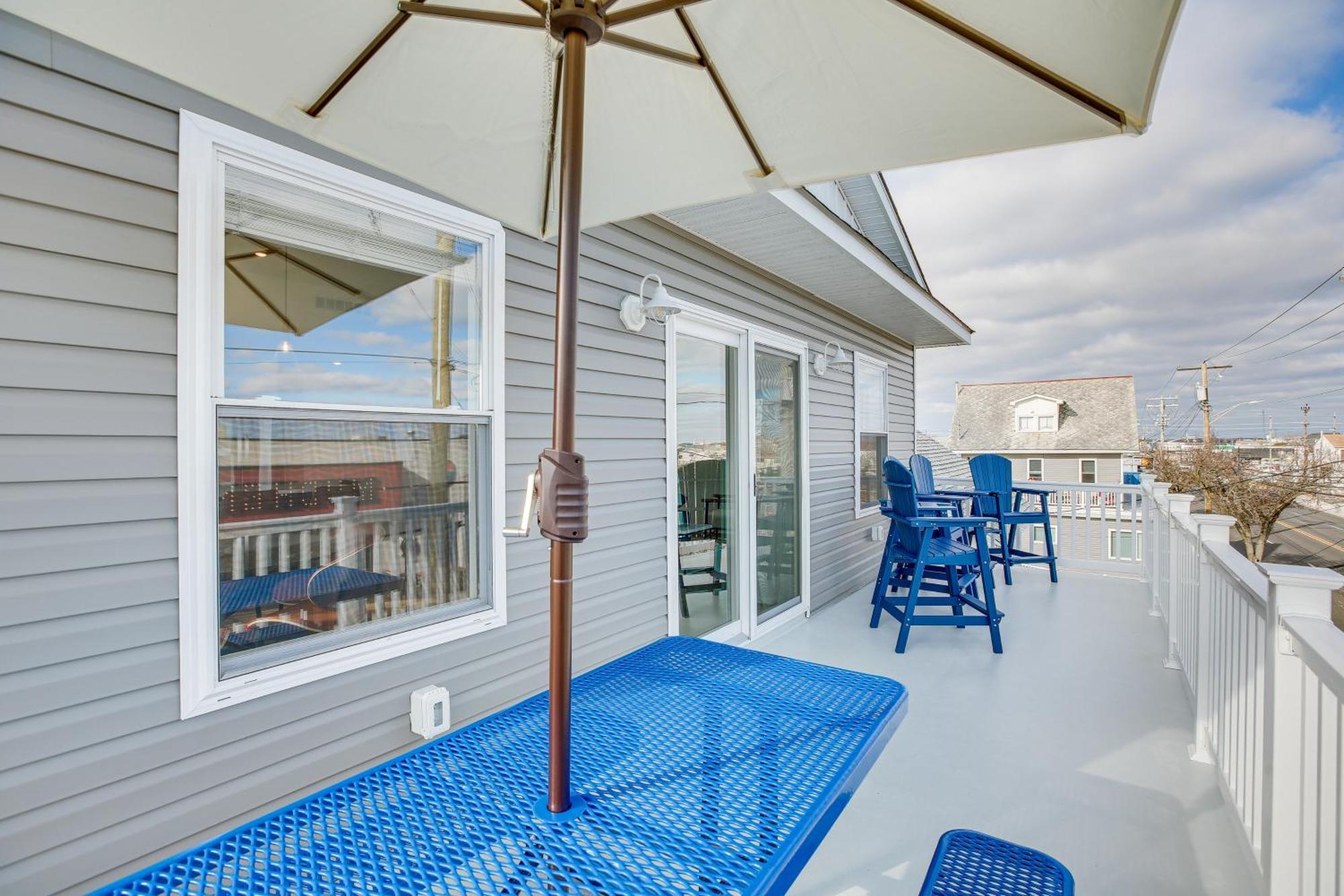 Spacious Wildwood Condo Walk To Beach! Экстерьер фото